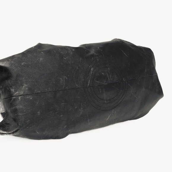 Loewe Nappa Aire Metallic Black Sheep Skin Anagram Handbag - Picture 5 of 12